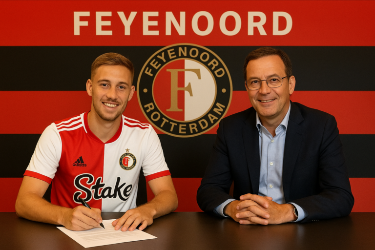 Footballer-Signs-Contract-with-Feyenoord-1-768x512