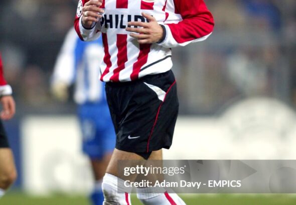Mateja Kezman, PSV Eindhoven  (Photo by Adam Davy/EMPICS via Getty Images)