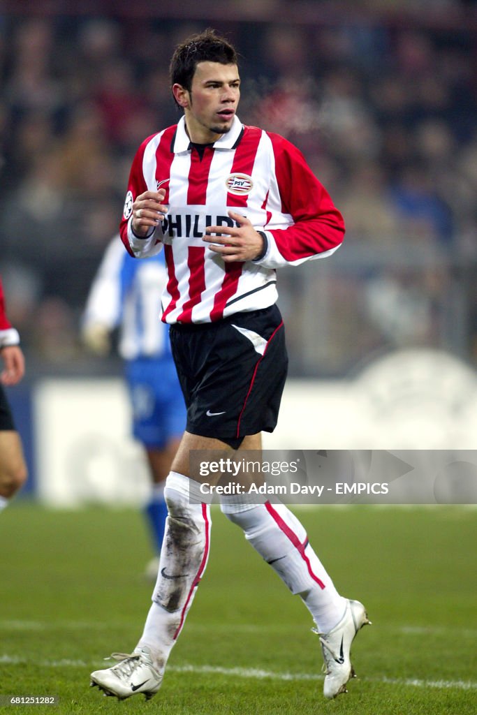 Mateja Kezman, PSV Eindhoven  (Photo by Adam Davy/EMPICS via Getty Images)